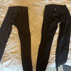 BUNDLE two black lululemon leggings!